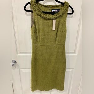 J Crew sleeveless sheath dress size 4 NWT